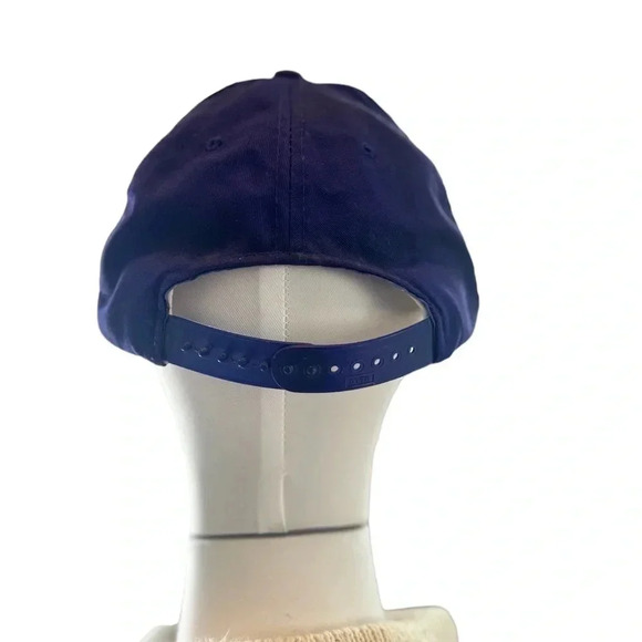 Rare Vintage 90s Men's Phoenix Suns NBA Basketball Purple Logo Snapback Hat Cap - Picture 3 of 5